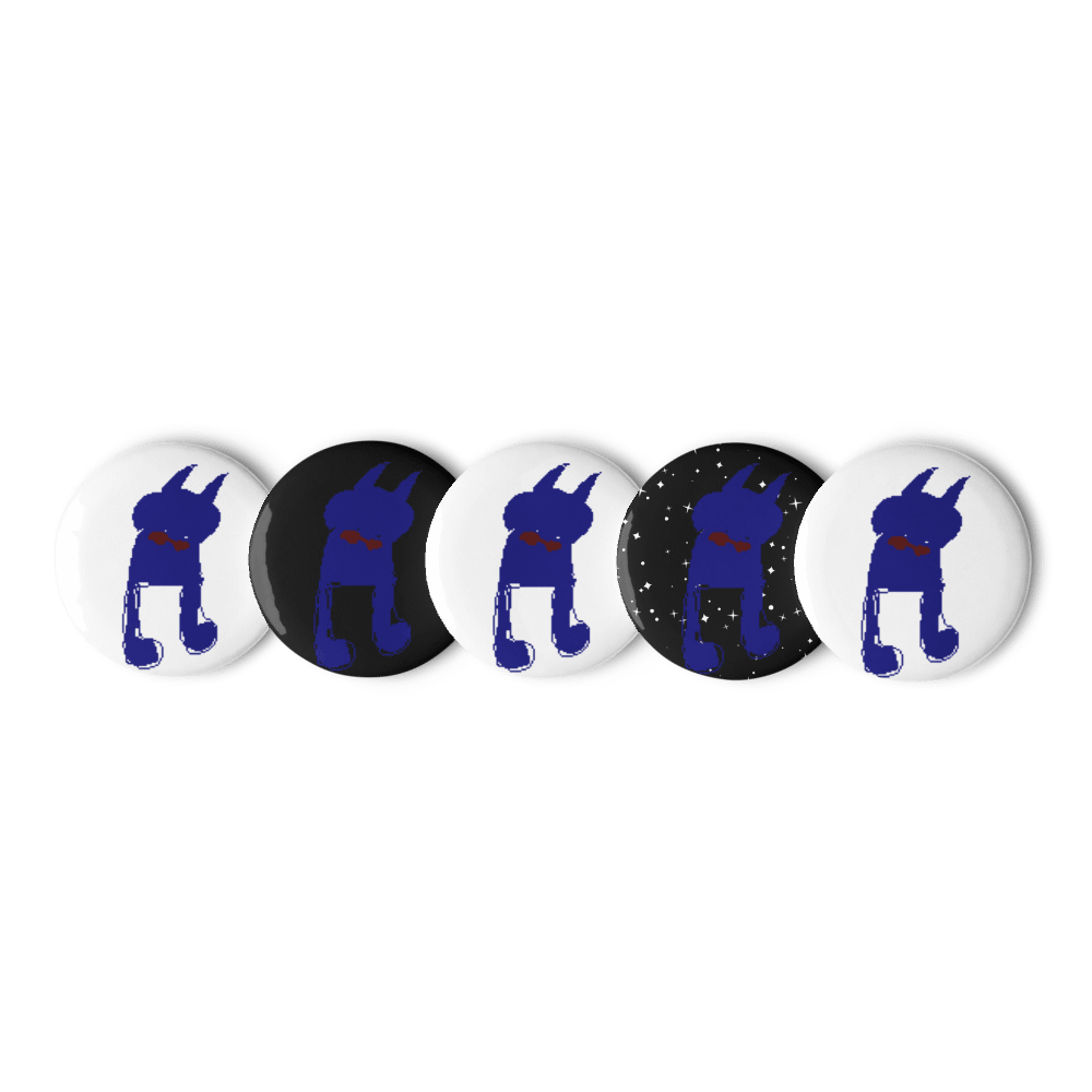 Bon man Pin Button Set product image (1)