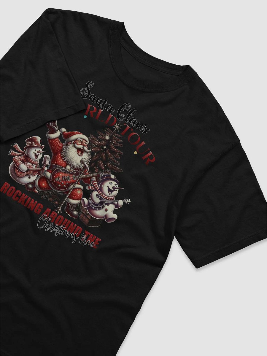 Festive Musical Santa Claus T-Shirt product image (2)