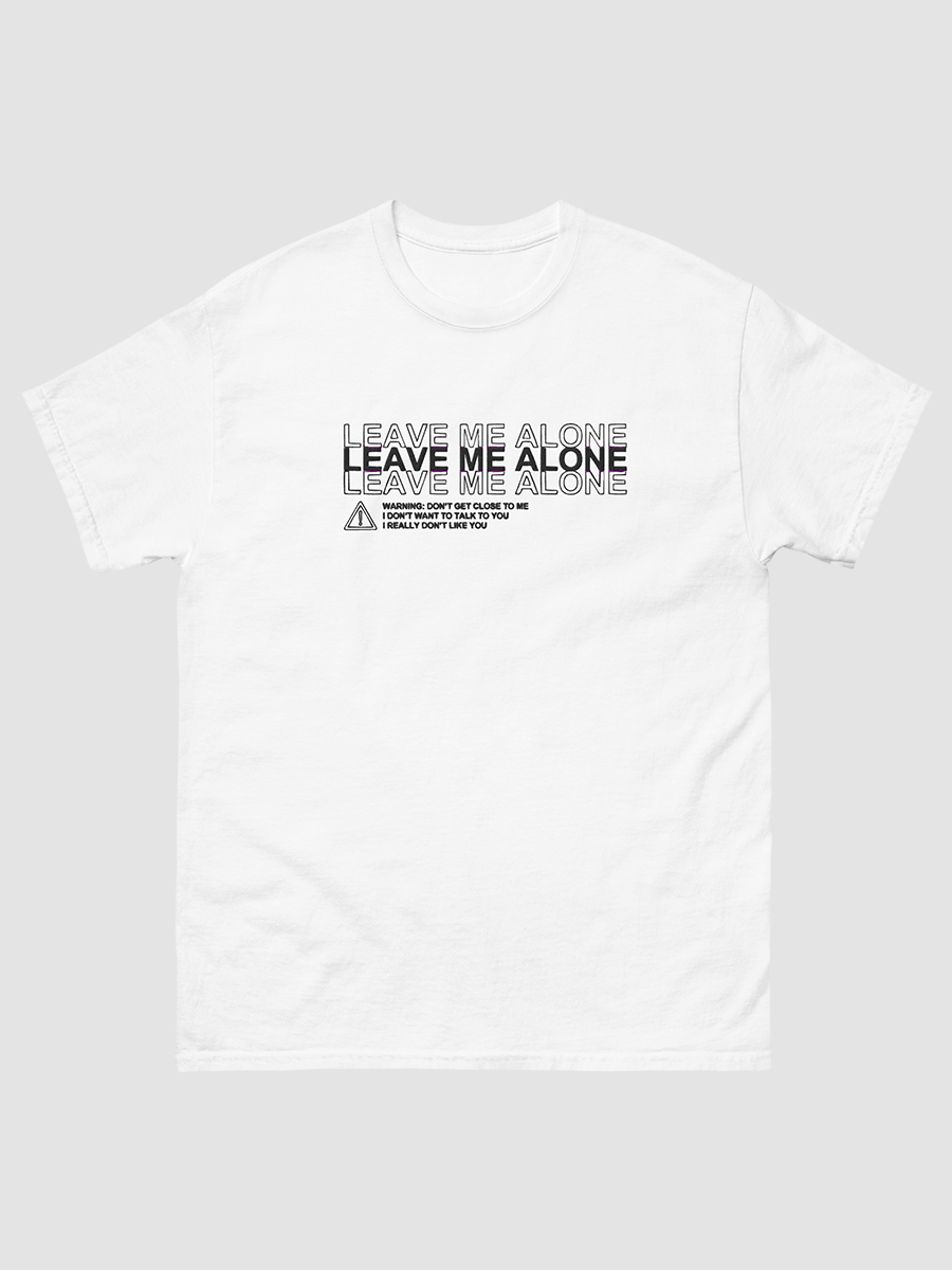Leave me alone - Shirt 1 product image (1)
