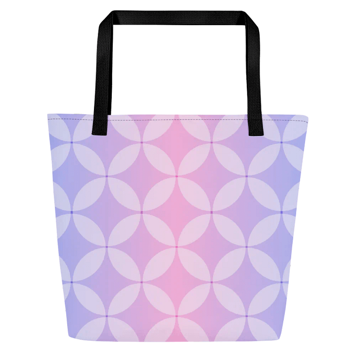 Harmony Circle Polyester Tote Bag product image (2)