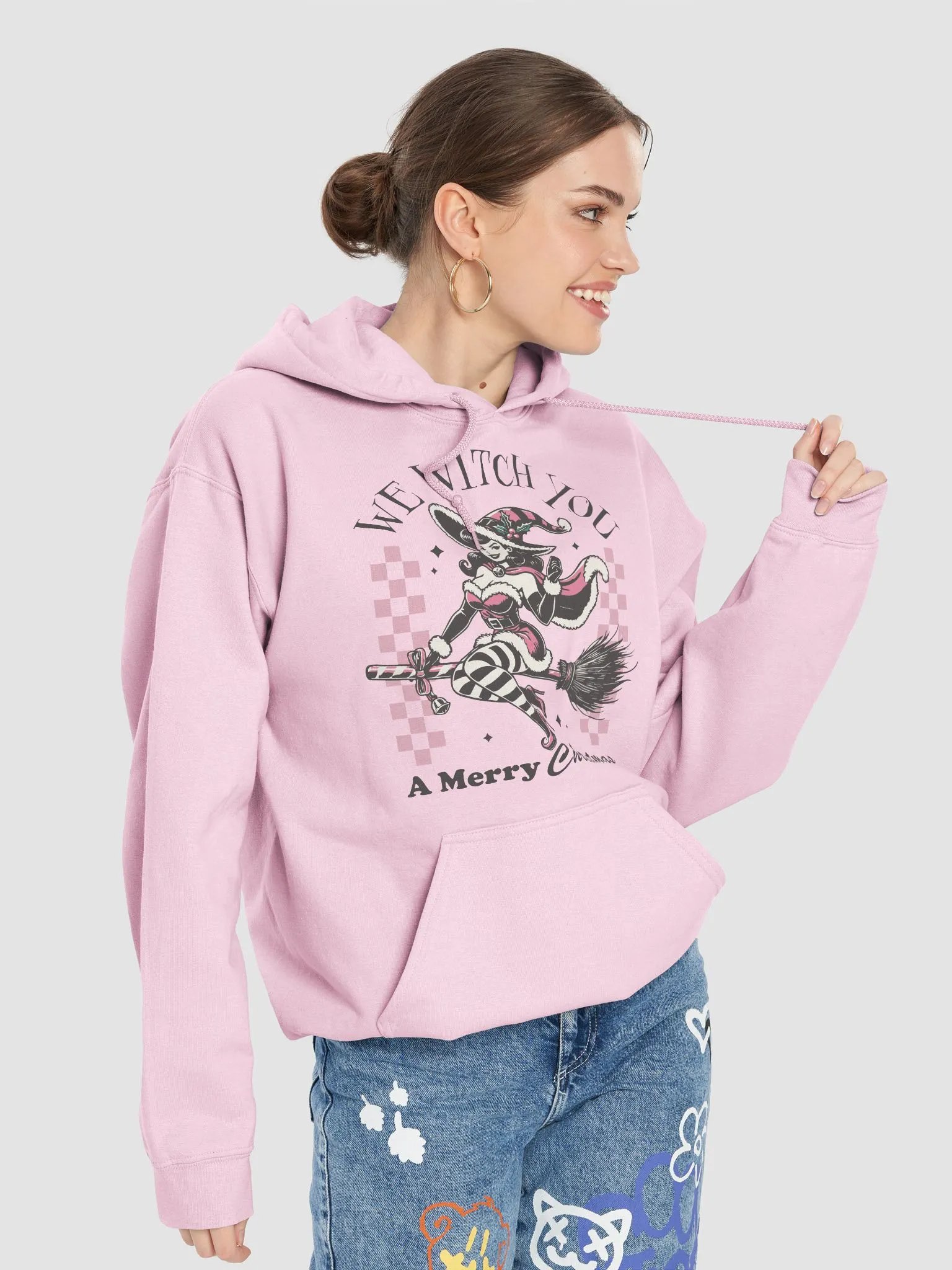 We witch you a merry christmas Hoodie product image (7)