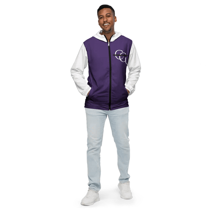CG Purple Windbreaker White Sleeves product image (1)