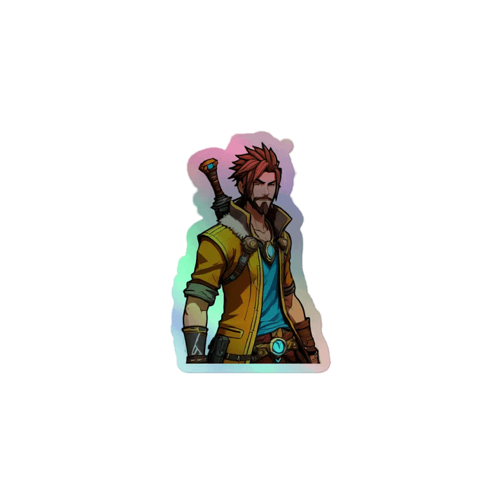 Rafa_ist_da Holographic Sticker Set product image (1)
