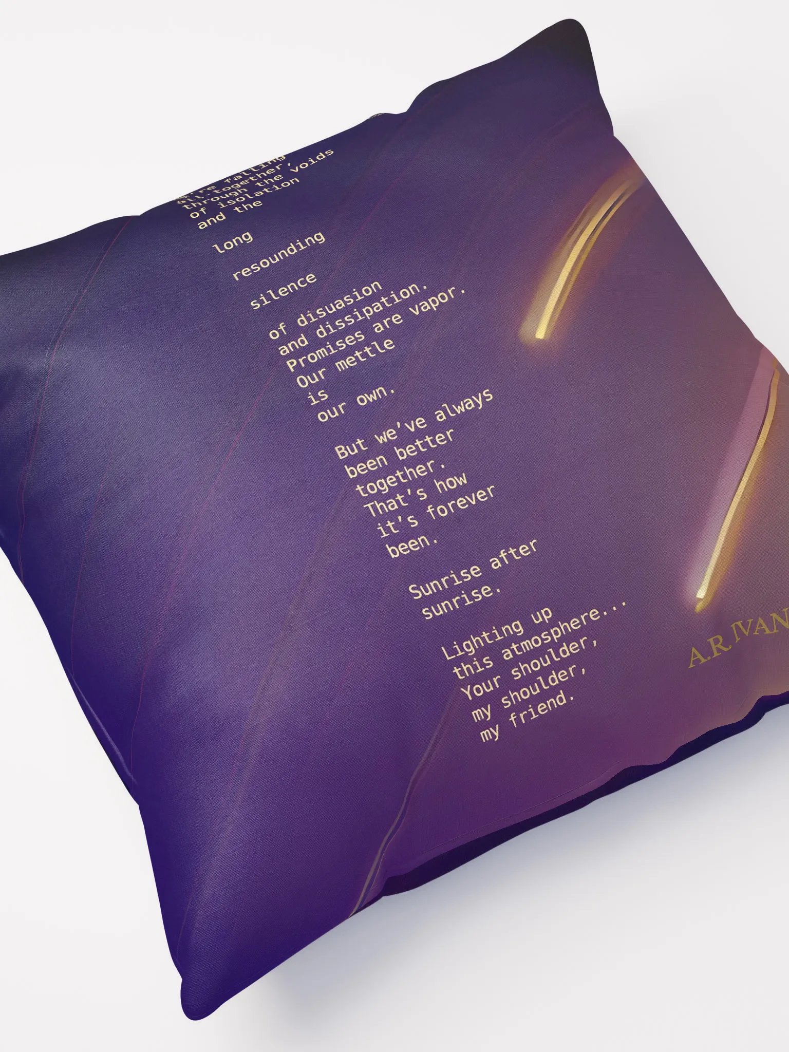 Don't Tell Me it's Over (Throw Pillow) product image (7)