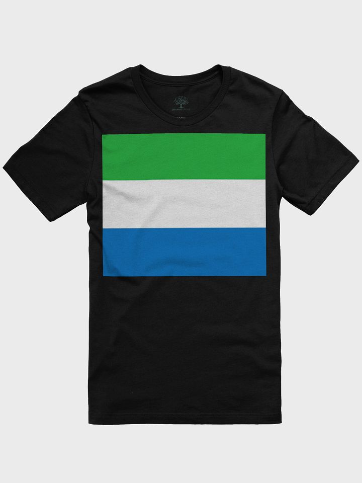 Unisex Supersoft T-Shirt with Sierra Leone Flag Design product image (8)
