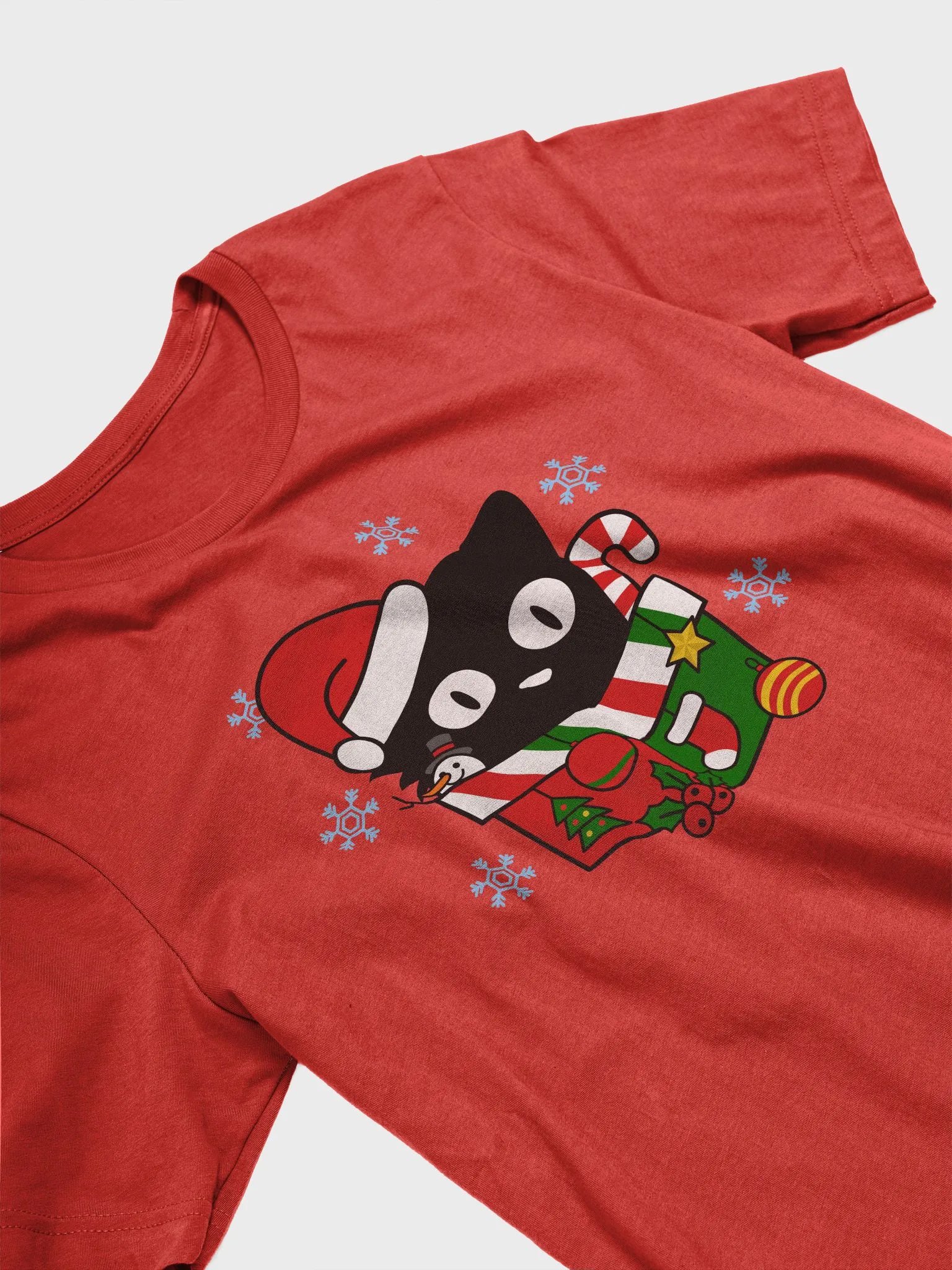 Christmas Cat in a Box Tee product image (13)