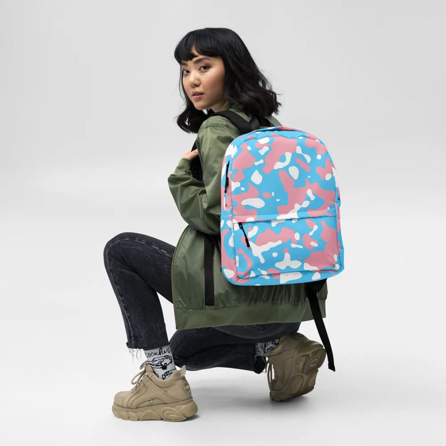 Trans Camo - Out & Proud - Backpack product image (6)