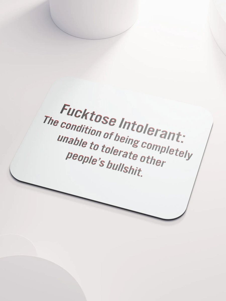 Intolerant - Mouse Pad product image (3)