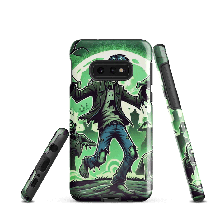 Zombie Apocalypse Samsung Tough Case - Creepy Cartoon Zombie Design product image (2)