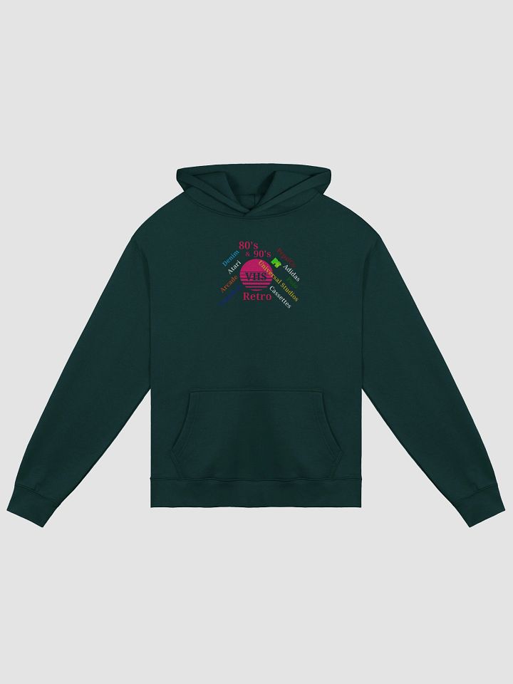 Retro VHS Circle Unisex Hoodie product image (1)