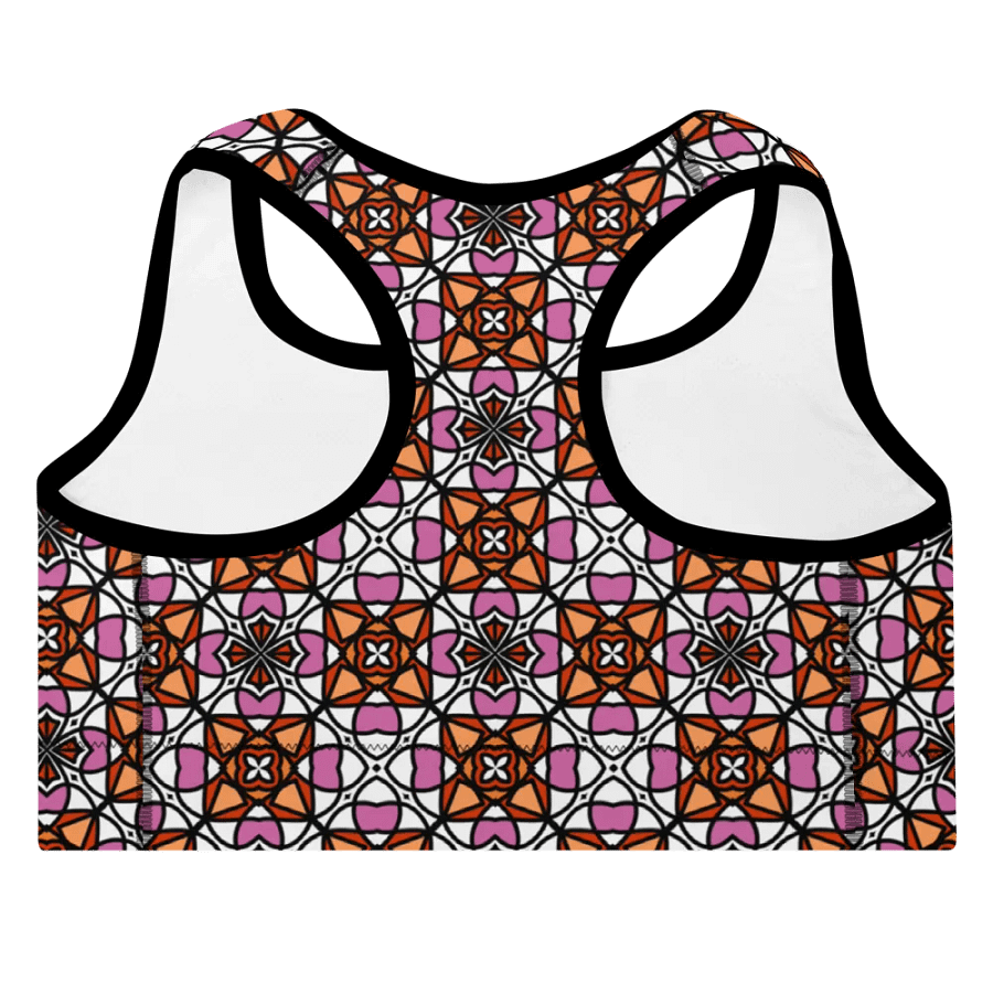 Lesbian Abstract (1) - Padded Sports Bra product image (4)