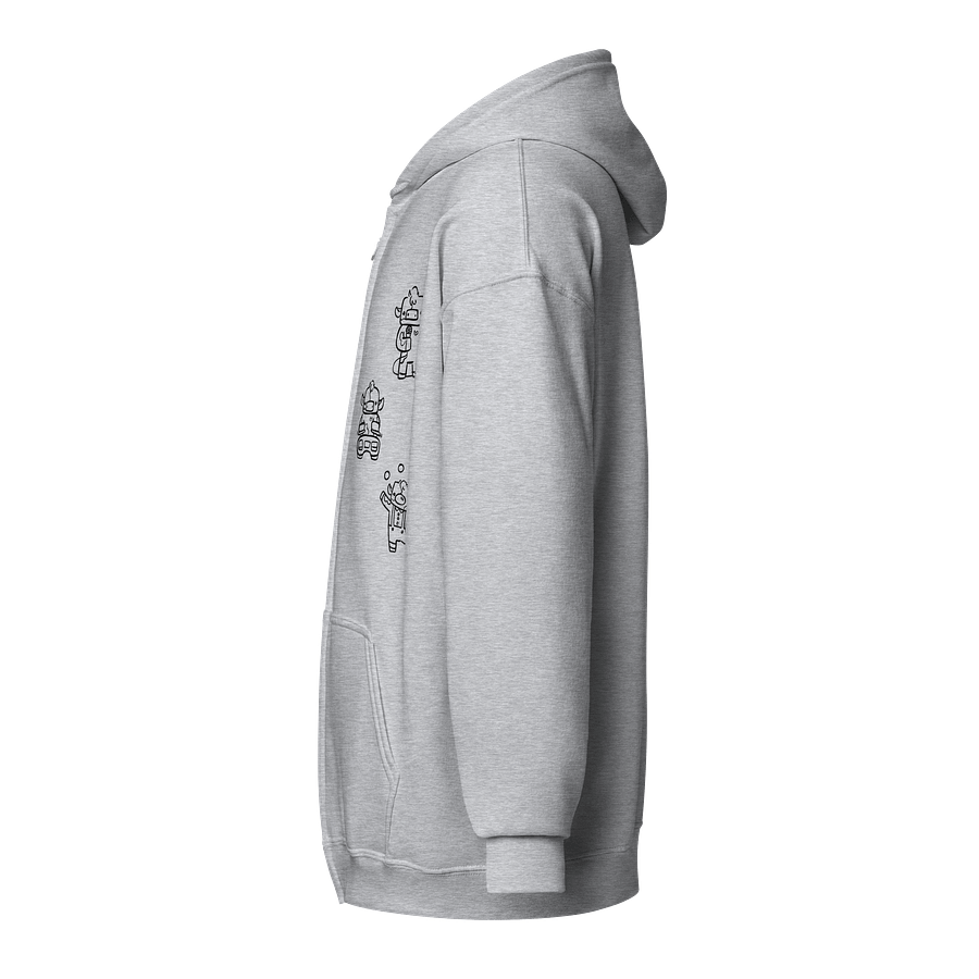 You Can MOO Anything Zip-Up (big print) product image (3)