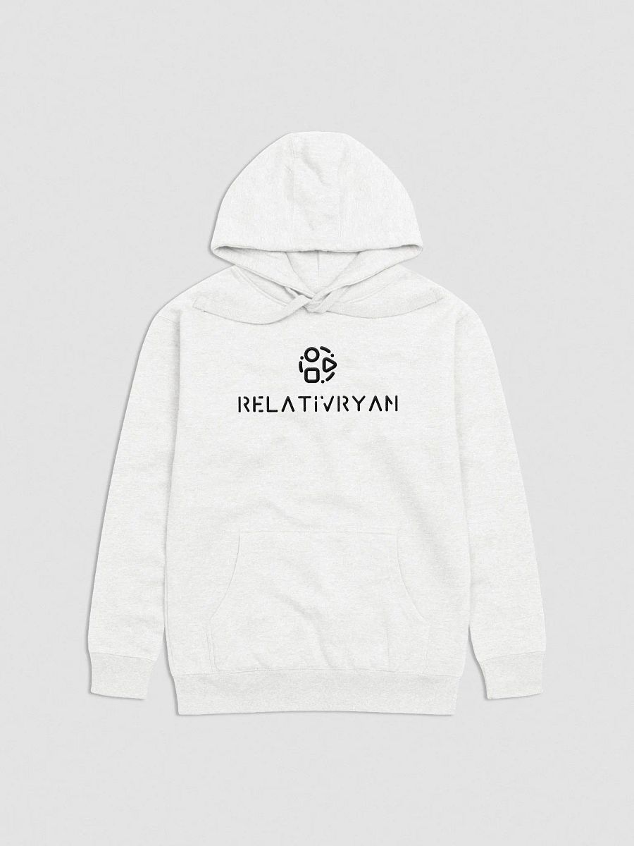 RelativRyan Neutrals Hoodie (Black Logo) product image (1)