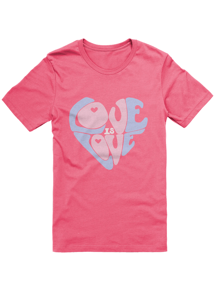 Transgender Love is Love big print tee product image (1)