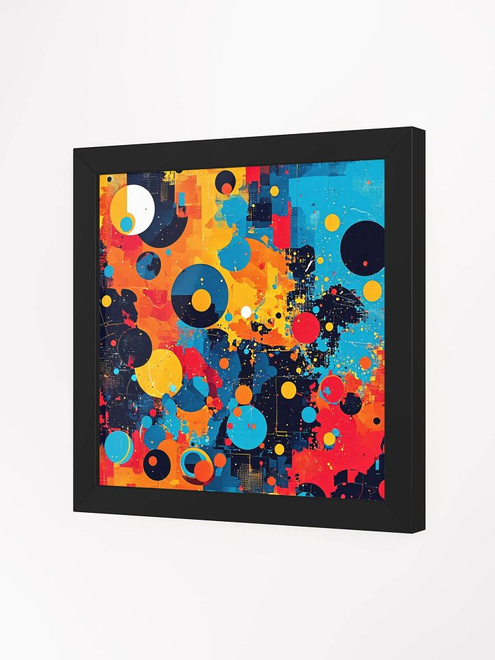 Ripple Effect: Vibrant Abstract Art Print product image (9)