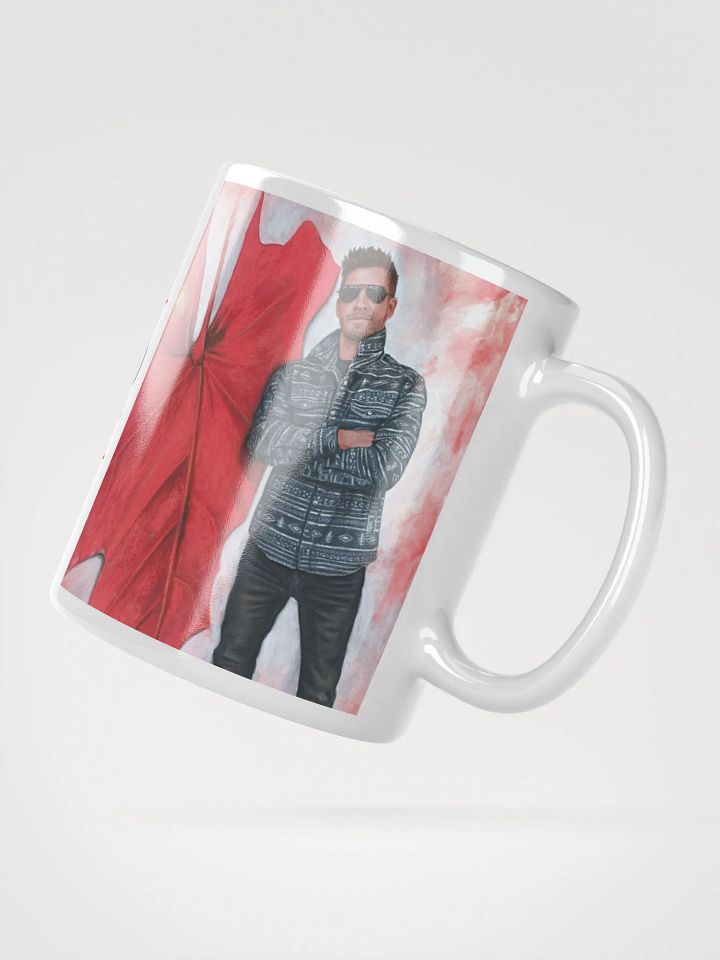 Echoes in Red – Chad Michael Collins Pastel Portrait Mug (11 oz) product image (2)