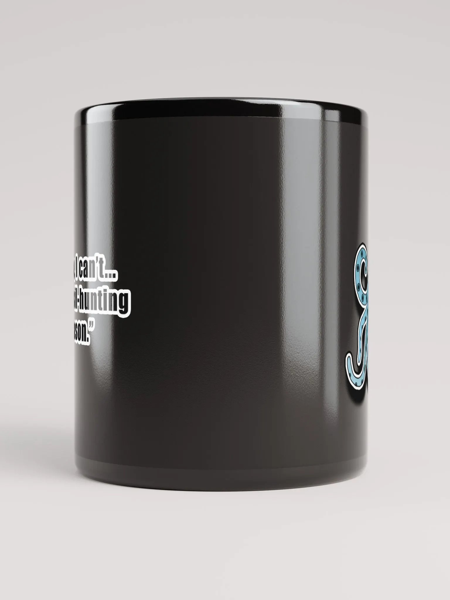 Ammonite Mug in Glossy Black product image (5)