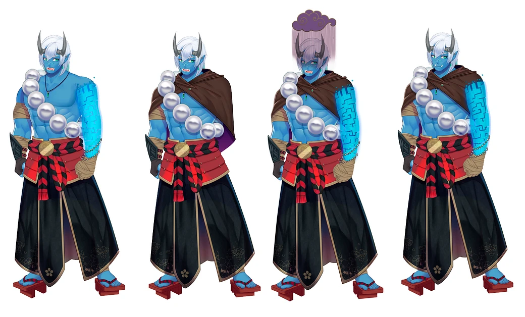 Haze in different modes