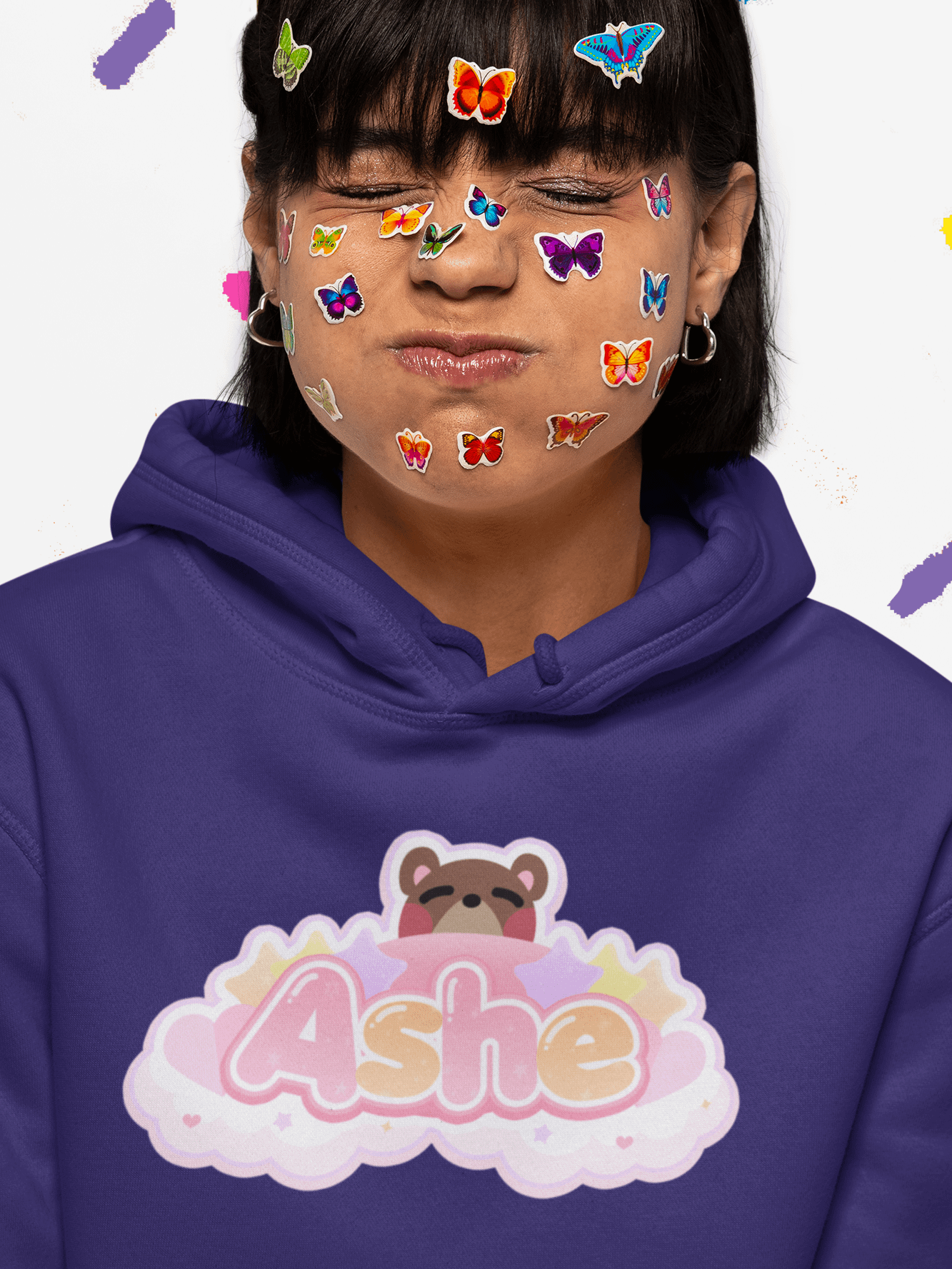 Ashe Logo Unisex Premium Hoodie! ˚ ༘♡ ⋆｡˚ product image (1)