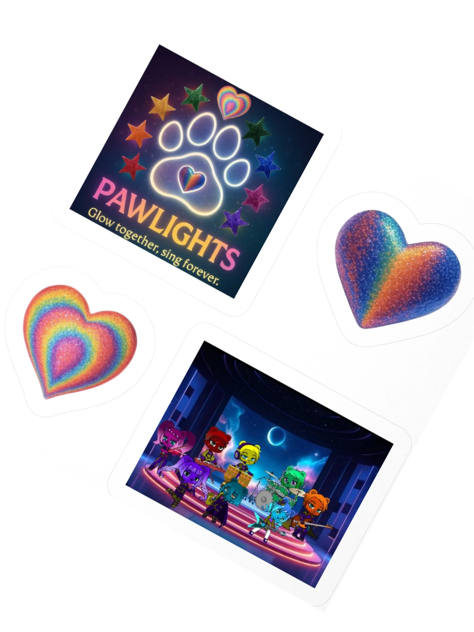 Pawlights sticker fun pack product image (4)