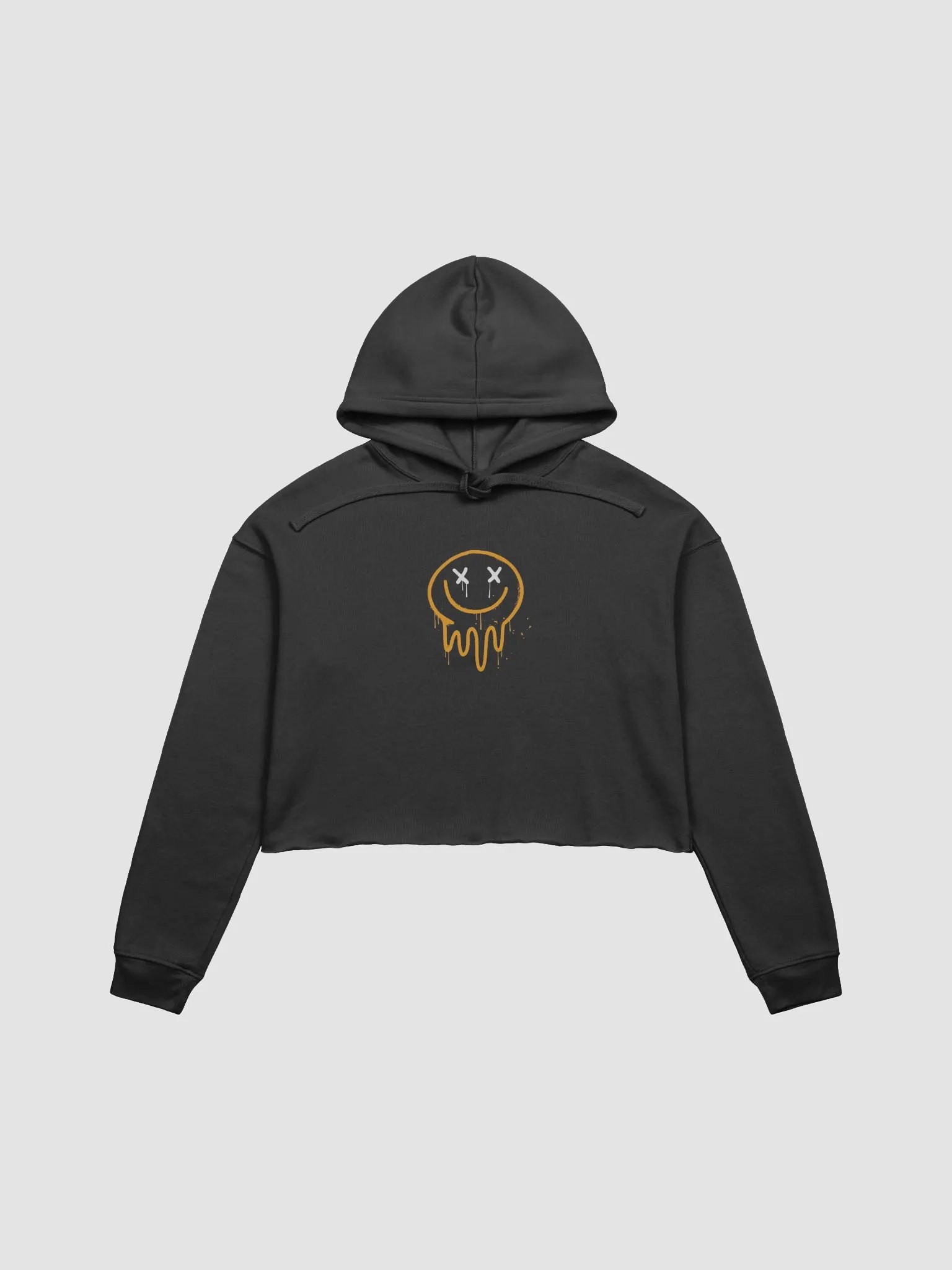 Dripping Smiley Crop Hoodie product image (3)