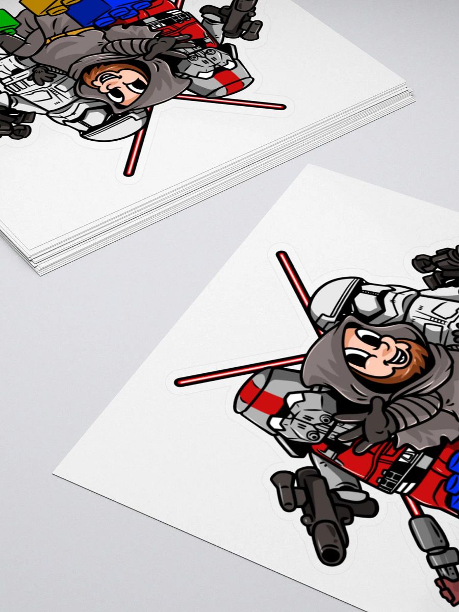 Cartoon lego Sticker product image (12)