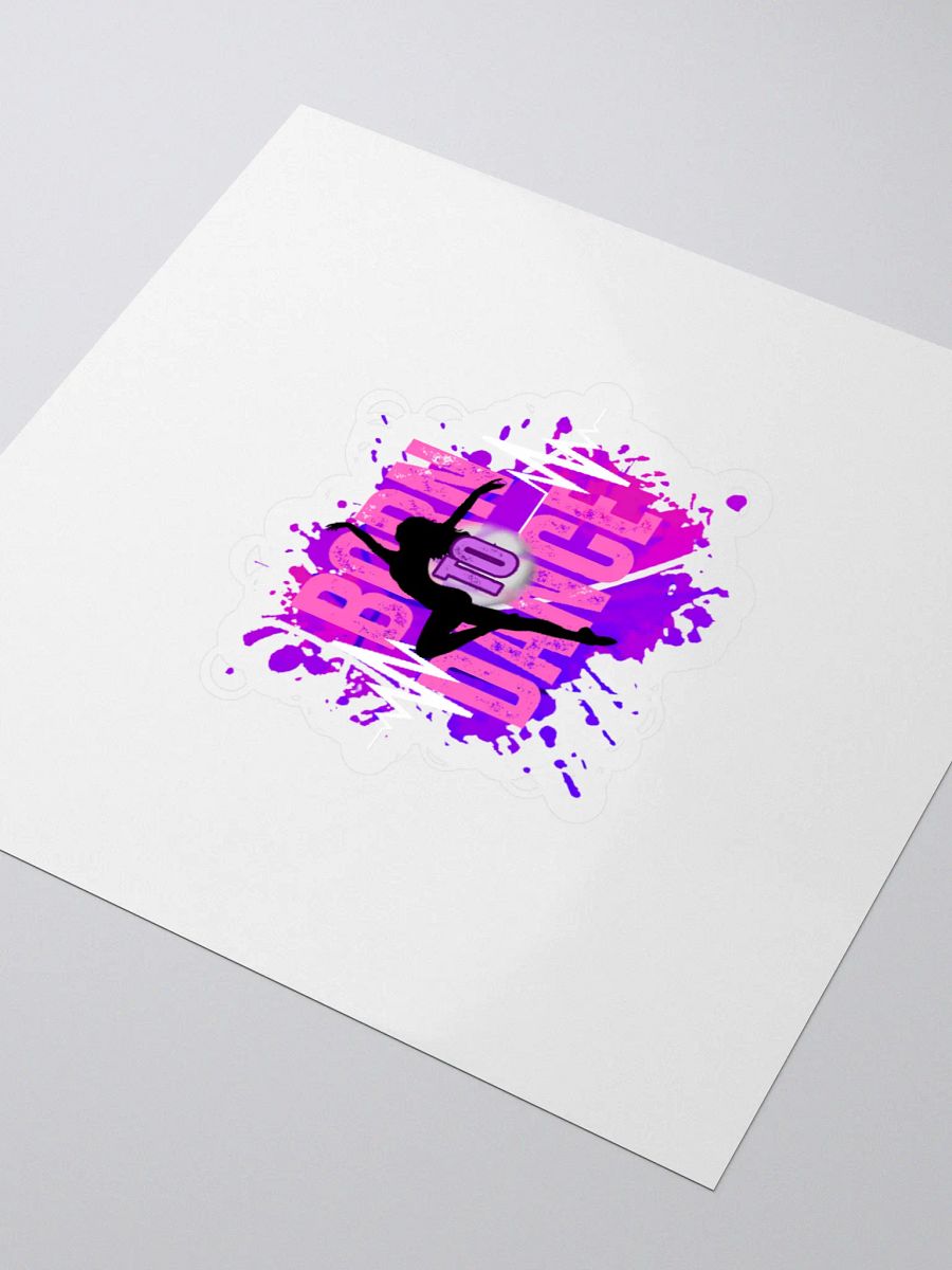 Born to Dance Her Silhouette - Kiss Cut Stickers product image (3)