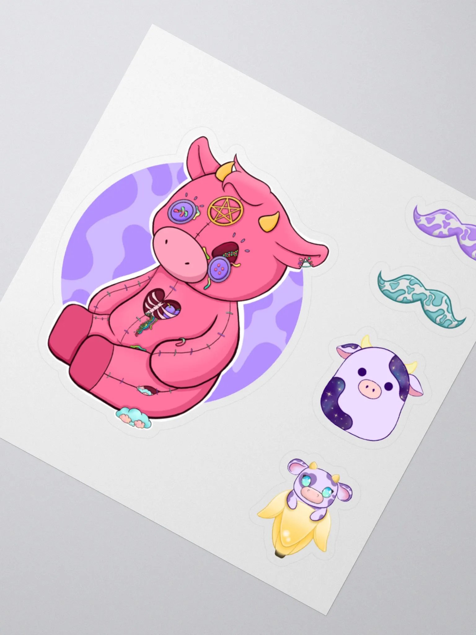 Milkers' Cutie Gore Sticker Set product image (1)