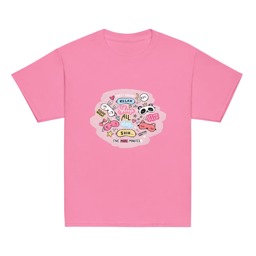 Kids T-Shirt Sleep Masks Round product image (2)