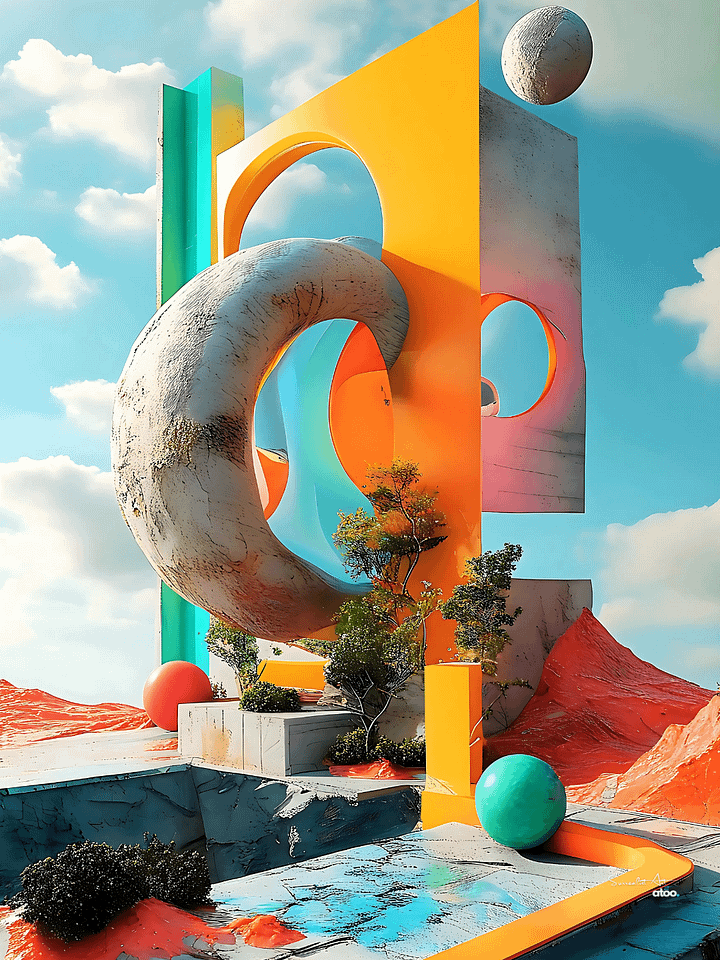 Discover Unique and Original Surreal Artworks, Framed Painting product image (1)