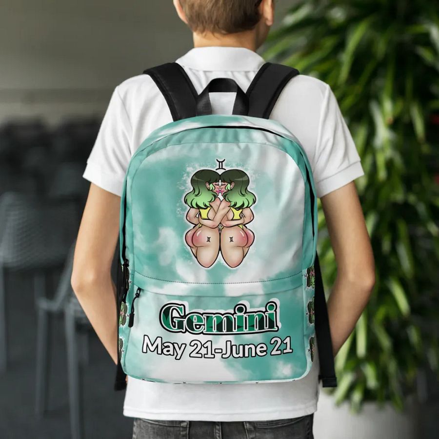 Zodiac Collection - Gemini Unisex Backpack product image (7)