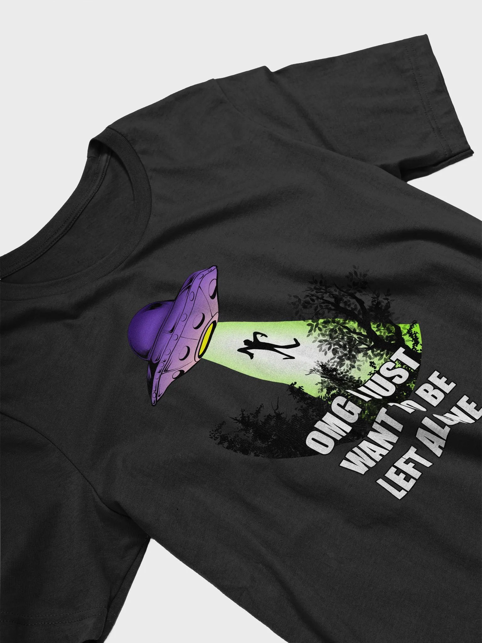 Omg I Just Want To Be Left Alone - Tee product image (29)