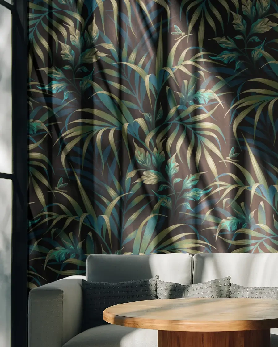 Wallpaper Mockup - Industrial Living Room product image (4)