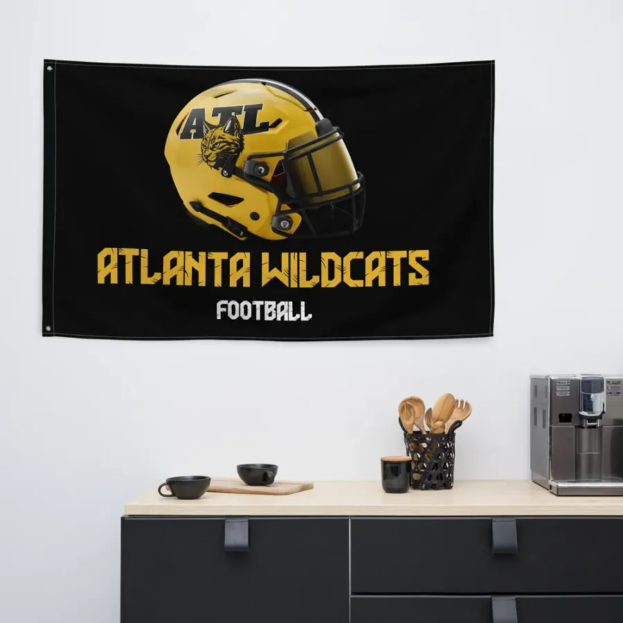 Atlanta Wildcats Team Flag product image (6)