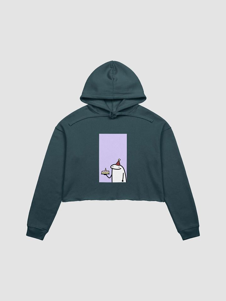 Birthday Meme With A Cake Cropped Hoodie product image (6)