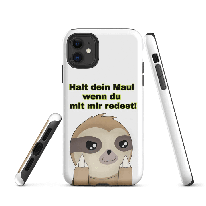 RTR iPhone® Tough Case white Spruch #1 product image (1)