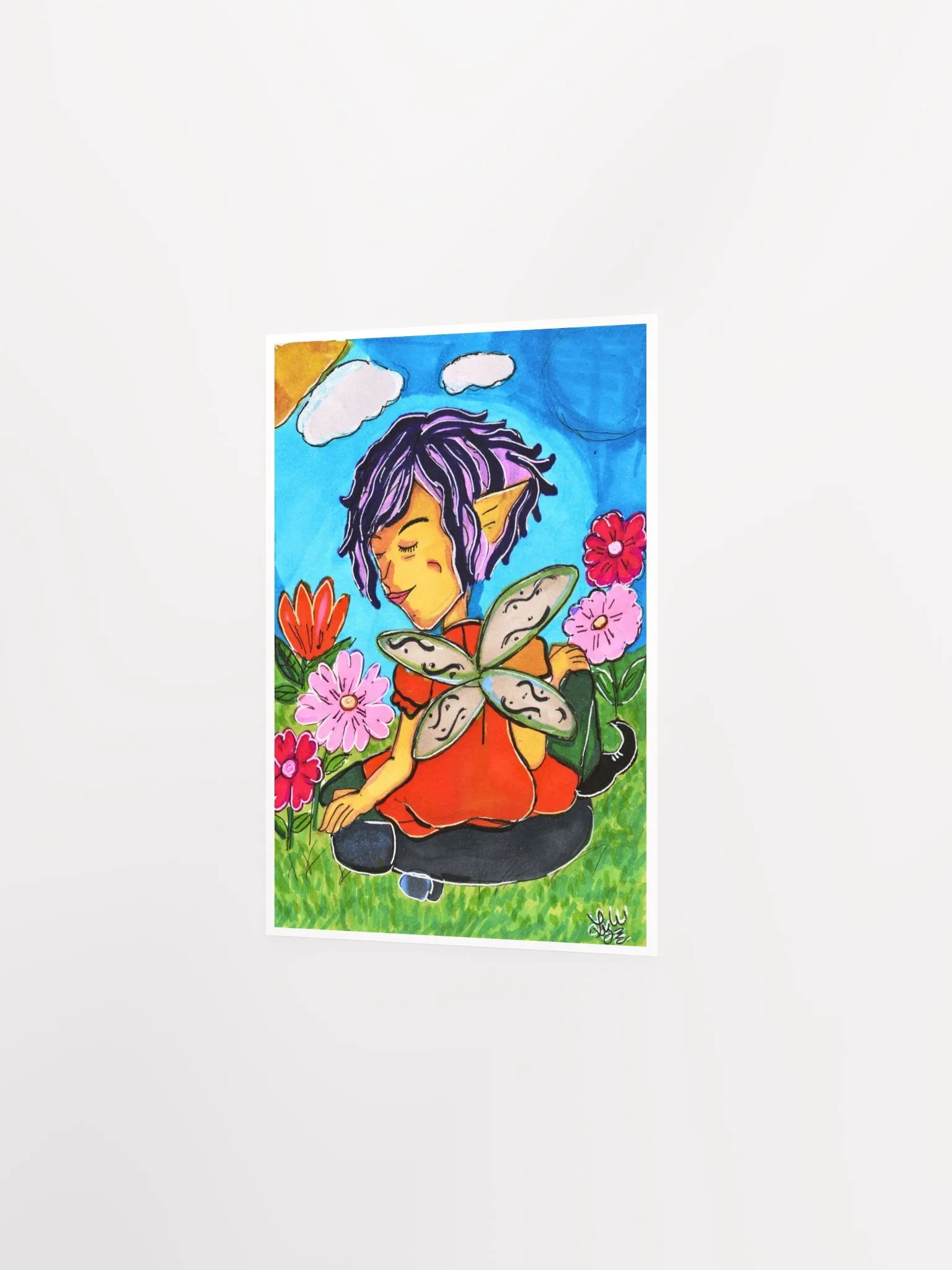 Colorful Fairy/ Issy Fairy 5x7 product image (2)