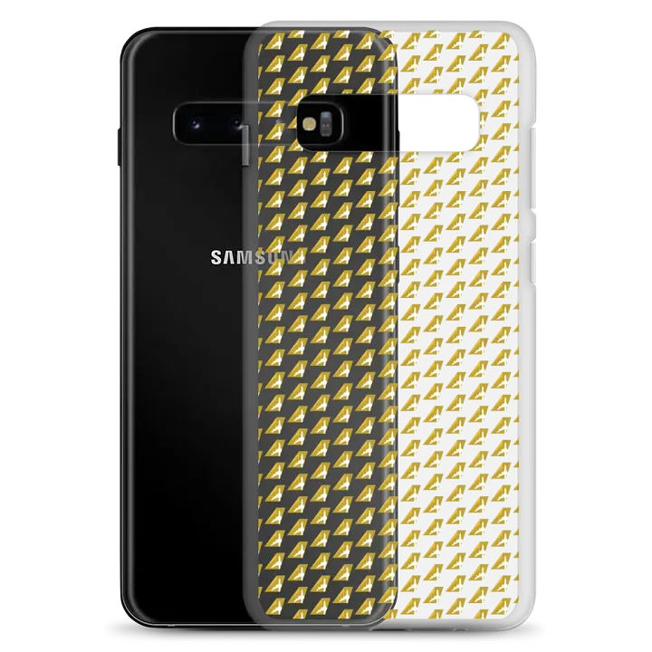 Clear Case for Samsung® - Two-Tone Gold Tailfin Design product image (8)