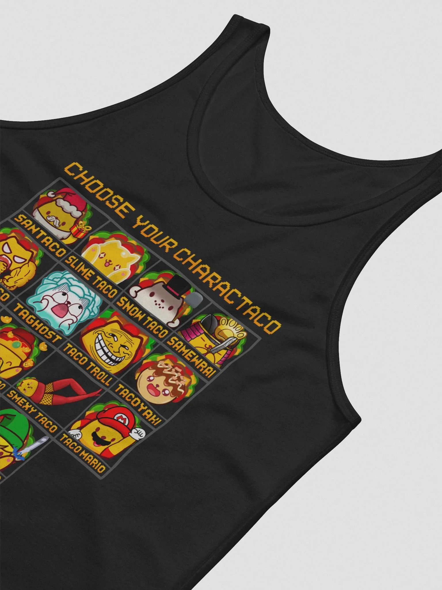 Choose Your Charactaco Retro Arcade Bella+Canvas Tank top product image (6)