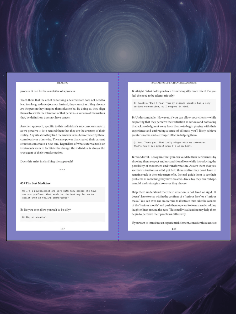 BASHAR 101 Life-Changing Answers (Physical Book) product image (8)