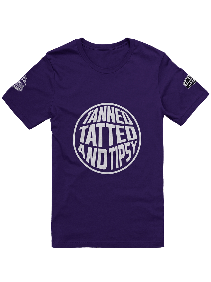 Tanned, Tatted and Tipsy - White Font product image (1)