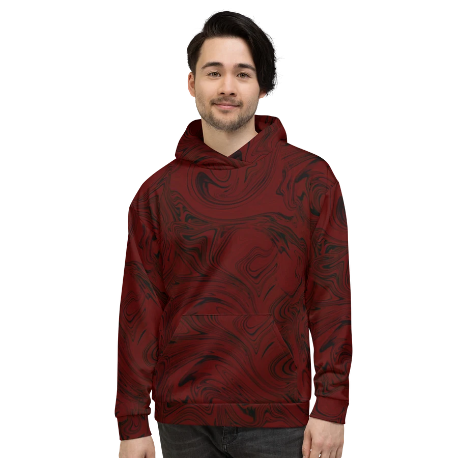 Crimson smoke hoodie product image (3)
