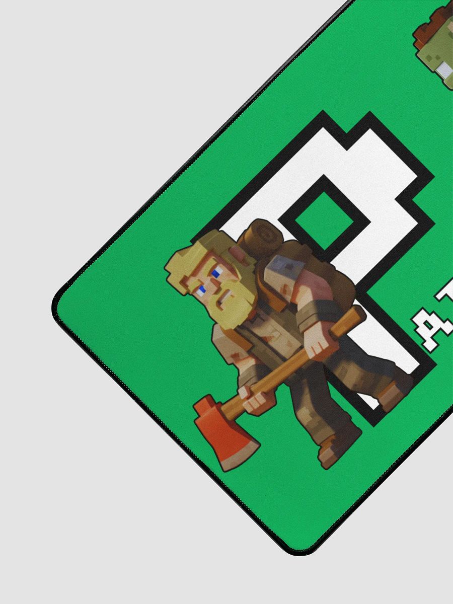 Patient PixelZ P Logo Desk Mat (Green) product image (3)