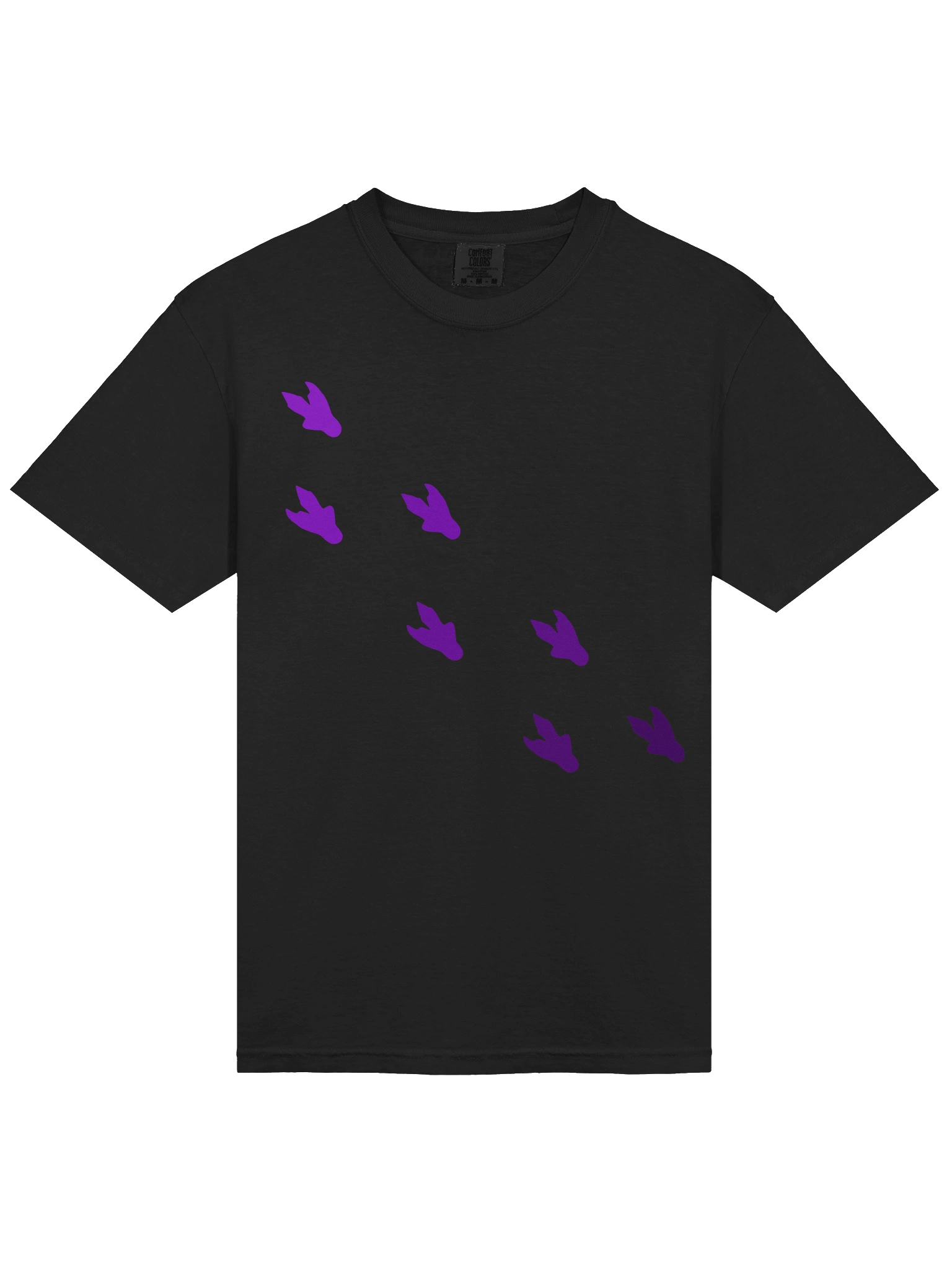 Raptor Tracks T-Shirt (Purple) product image (3)