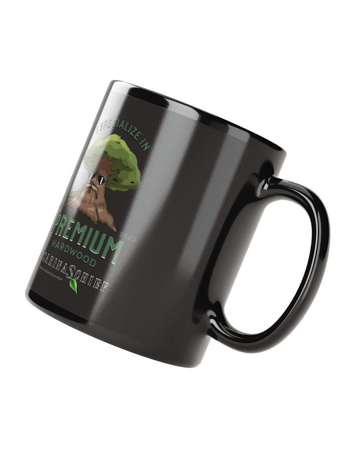 Premium Hardwood Black Glossy Mug product image (2)