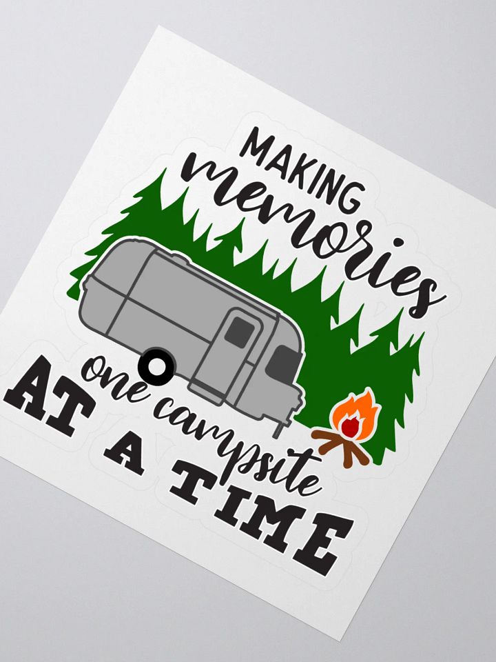 Campsite Memories Kiss Cut Stickers product image (2)