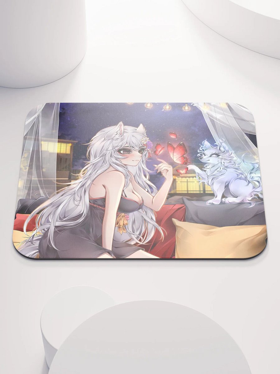 Nighttime Butterfly Mouse Pad product image (1)