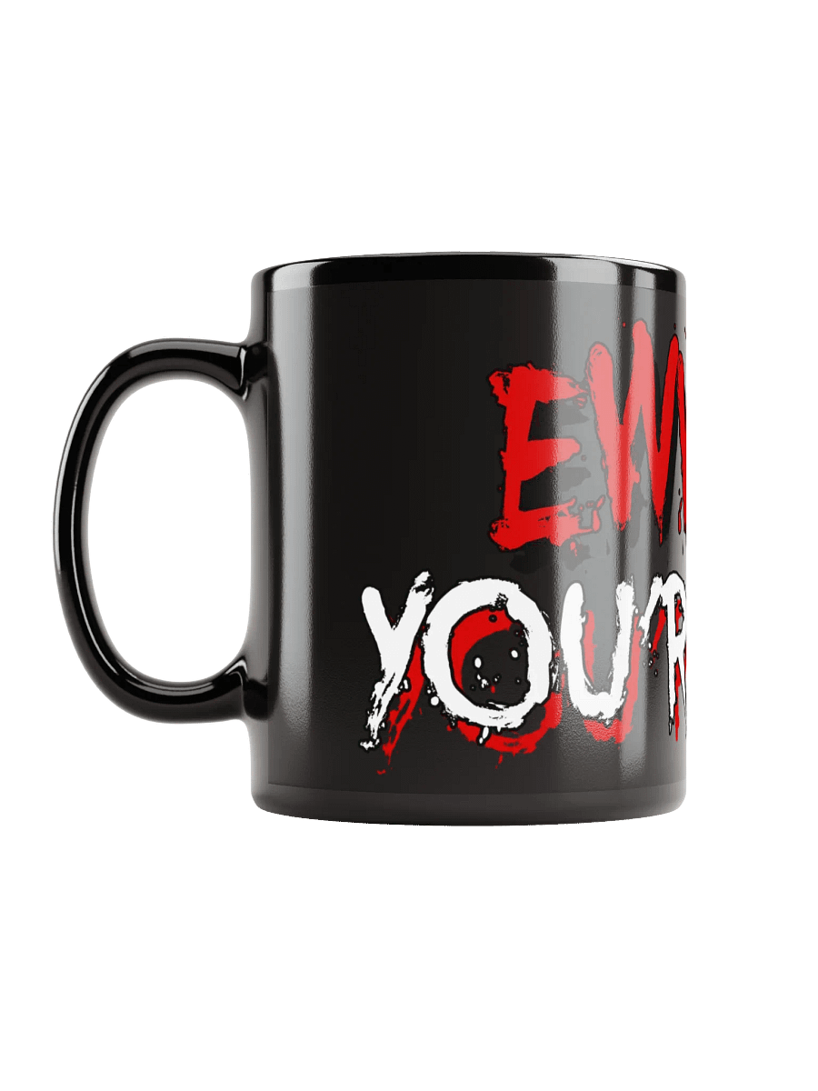 Eww You’re Here Black Mug product image (6)