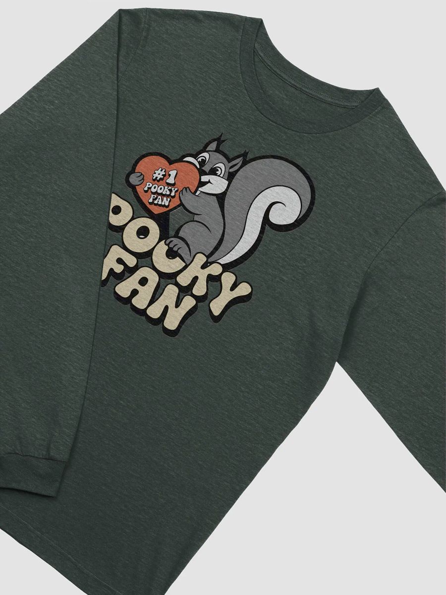 Pooky's #1 Fan Long Sleeve Tee product image (3)