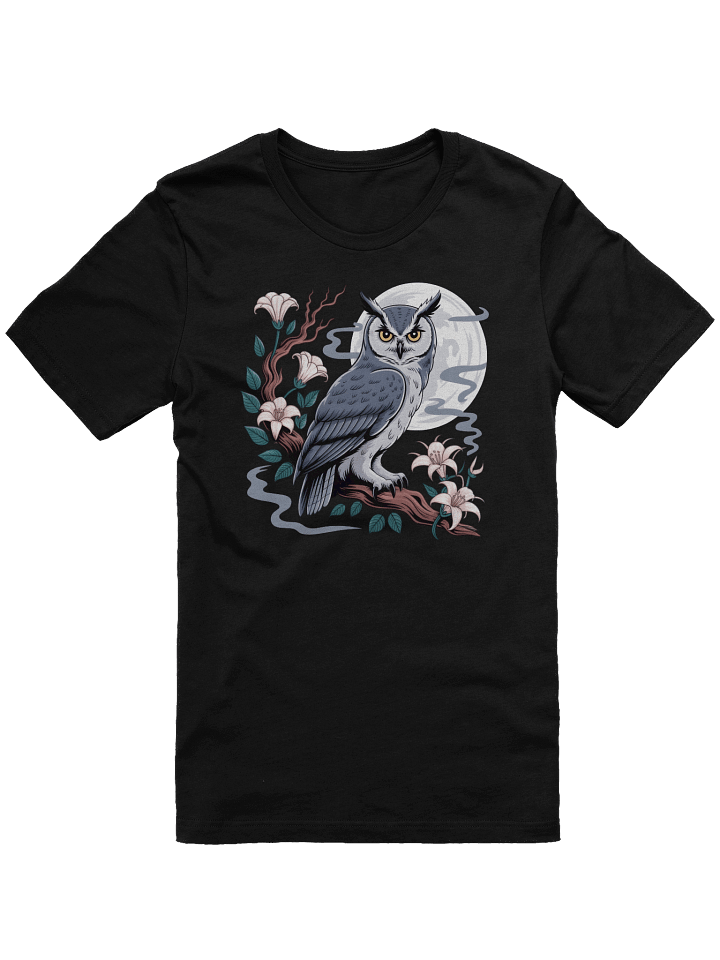 Moonlit Owl Perch T-Shirt product image (2)